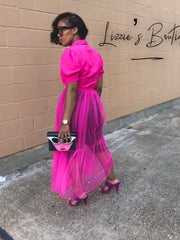 Load image into Gallery viewer, Sheer Bottomed Dress