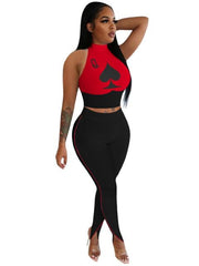 Load image into Gallery viewer, Sleeveless Two Piece Set