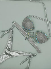 Load image into Gallery viewer, Rhinestone Bikini