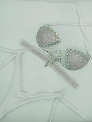 Load image into Gallery viewer, Rhinestone Bikini