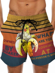 Load image into Gallery viewer, Drawstring Funny Shorts