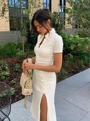 Load image into Gallery viewer, Button Down Dress