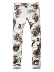 Load image into Gallery viewer, Logo Printed Jeans