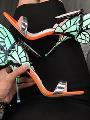 Load image into Gallery viewer, Butterfly High Heel