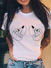 Load image into Gallery viewer, Middle Finger T-Shirt