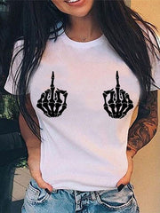 Load image into Gallery viewer, Middle Finger T-Shirt