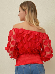 Load image into Gallery viewer, Sheer Top With Dot