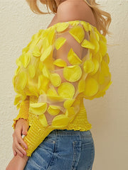 Load image into Gallery viewer, Sheer Top With Dot