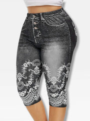 Load image into Gallery viewer, Stretchy Capri Pants