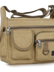 Load image into Gallery viewer, Canvas Travel Bag