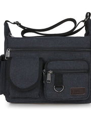 Load image into Gallery viewer, Canvas Travel Bag