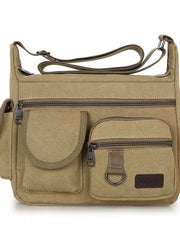 Load image into Gallery viewer, Canvas Travel Bag