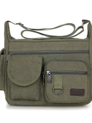 Load image into Gallery viewer, Canvas Travel Bag