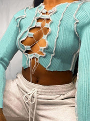 Load image into Gallery viewer, Patchwork Crop Top