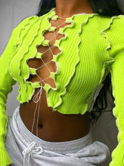 Load image into Gallery viewer, Patchwork Crop Top