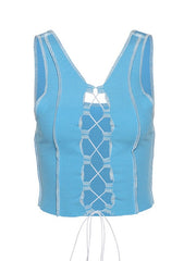 Load image into Gallery viewer, Patchwork Crop Top