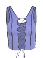 Load image into Gallery viewer, Patchwork Crop Top