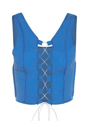 Load image into Gallery viewer, Patchwork Crop Top