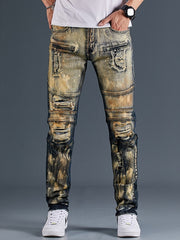 Load image into Gallery viewer, Distress Jeans