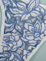 Load image into Gallery viewer, Floral Embroidered Bra & Panties