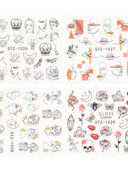 Load image into Gallery viewer, Nail Decals
