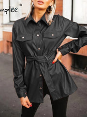 Load image into Gallery viewer, Belted Jacket