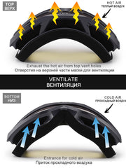 Load image into Gallery viewer, Professional Ski Goggles