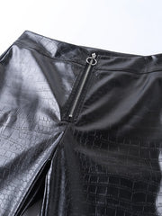 Load image into Gallery viewer, Faux Snakeskin Pants