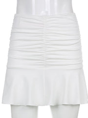 Load image into Gallery viewer, Ruched Mini Skirt