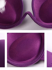 Load image into Gallery viewer, Low Cut Push Up Bra