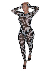 Load image into Gallery viewer, Sheer Jumpsuit