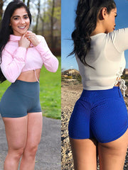 Load image into Gallery viewer, High Waist Scrunch Butt Shorts