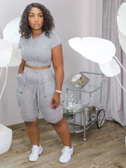 Load image into Gallery viewer, Hooded Top & Shorts