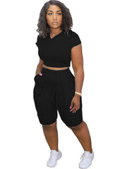 Load image into Gallery viewer, Hooded Top & Shorts