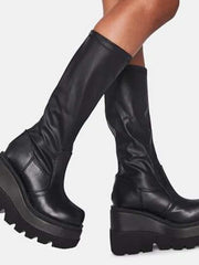 Load image into Gallery viewer, Knee High Chunky Boots