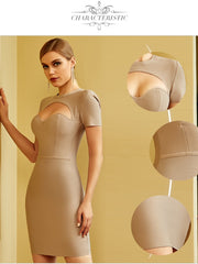 Load image into Gallery viewer, Hollow Out Bodycon Dress