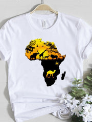 Load image into Gallery viewer, Africa Map T-Shirts