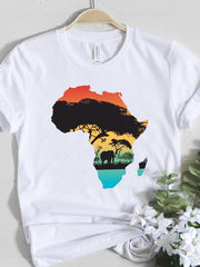 Load image into Gallery viewer, Africa Map T-Shirts