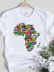 Load image into Gallery viewer, Africa Map T-Shirts
