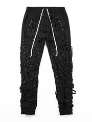 Load image into Gallery viewer, Laced Patchwork Pants