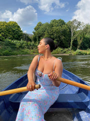 Load image into Gallery viewer, Floral Print Long Dress