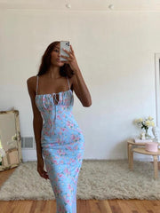 Load image into Gallery viewer, Floral Print Long Dress