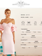 Load image into Gallery viewer, Off Shoulder Raffle Dress