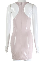 Load image into Gallery viewer, Faux Leather Dress