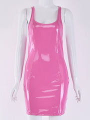 Load image into Gallery viewer, Faux Leather Dress