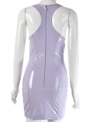 Load image into Gallery viewer, Faux Leather Dress