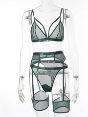 Load image into Gallery viewer, Sexy 3 Piece Lingerie Set