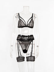 Load image into Gallery viewer, Sexy 3 Piece Lingerie Set