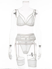 Load image into Gallery viewer, Sexy 3 Piece Lingerie Set