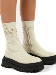 Load image into Gallery viewer, Zipper Boots